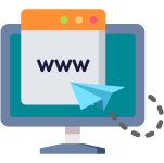 Go to our website and make a delivery independently. Choose a location and package sizes.